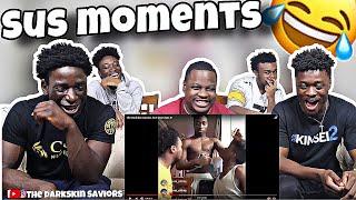 REACTING TO OUR OWN SUS MOMENTS‍️