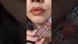 Viral MILA BEAUTE lipglosses | That’s me| Not today #shorts #lipgloss #affordablemakeup