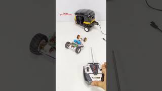 DC Motor car powered by remote Control / Remote wali car / remote car with DC motor/DC motor project