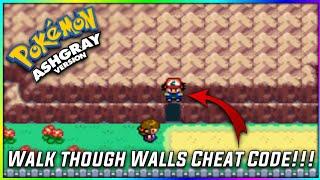 Pokémon AshGray Cheats 2021 || Pokémon AshGray Walk Through Walls Cheat Code!!!