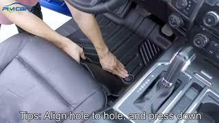 2015-2024 F150/2022-2024 F150 Lightning SuperCrew Cab Floor Mats Installation Video