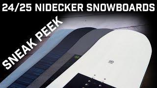 Sneak Peek Of The 24/25 Boards From Nidecker