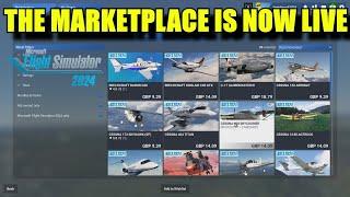 FS2024: The Marketplace Is Now Active! | Features Of It Explored & Discussed