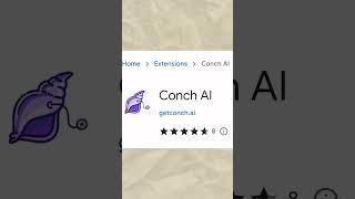 Try Conch @ GetConch.AI