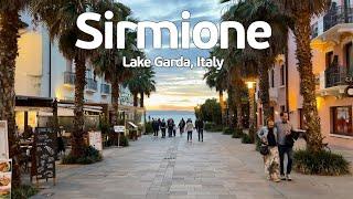 Experience the MOST ROMANTIC Evening Walk at Lake Garda | SIRMIONE