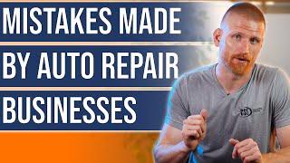 Bookkeeping Mistakes Made by Auto Repair Shops