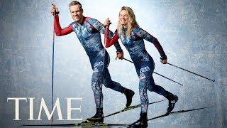 Jessie Diggins, Simi Hamilton Can't Stop Smiling For The Camera | Meet Team USA | TIME