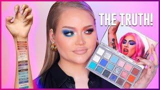 LADY GAGA Stupid Love Palette REVIEW! OMG! | NikkieTutorials