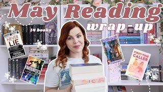 May Reading Wrap up | finally completing a monthly TBR! 
