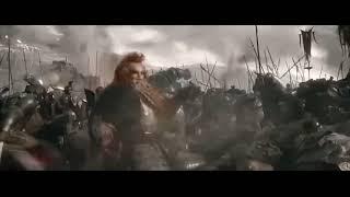 The Hobbit - Dain Ironfoot kills orcs just by headbutting them l Battle of the five armies