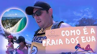 Como é a praia dos EUA