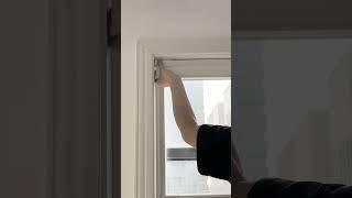 No-drill honeycomb shades!Easy to install
