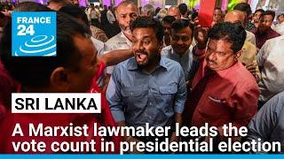 Marxist-leaning Anura Dissanayake leads vote count in Sri Lanka's presidential election