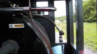 Cab ride #1919, Whiskey River Railway at Little Amerricka / Marshall, Wisconsin.