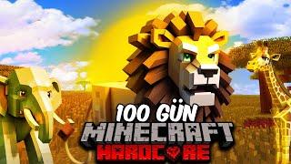 I Survived 100 Days in AFRICA in Minecraft Hardcore...