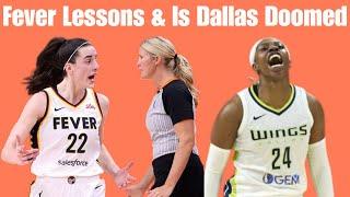 WNBA - Will the Fever Bounce Back & will Sky end Dallas - How the playoffs are setting up