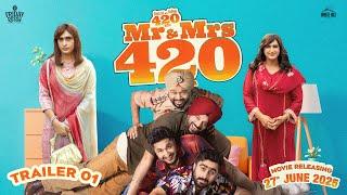 Mr & Mrs 420 Again (Trailer 1) Jassie Gill - Jagjeet Sandhu - In Cinemas 27 June 2025