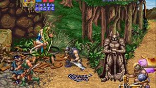 Golden Axe - The Revenge of Death Adder - ( Mame / Arcade ) - Full Playthrough - Dora