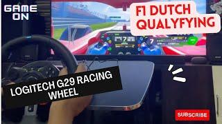 Dutch F1 Qualifying Race | Logitech G29 Racing Wheel | Formula 1 PS4 Gaming