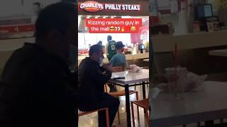 His reaction #rizzgod #rizz #prank #trending #random #flirting #mall #reaction #cuteguys #omg