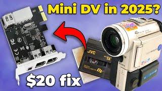 VHS? Better! Mini DV: $20 Solution for Stunning Quality in 2024!