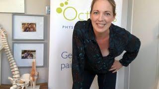 Back pain in nurses and healthcare professionals. How to treat it yourself. Best physio exercises.