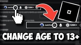 How to CHANGE your AGE in ROBLOX EVEN IF UNDER 13 | How to CHANGE BIRTHDAY in ROBLOX 2023 Tutorial