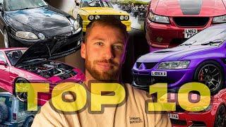 MY TOP 10 FAVOURITE CARS IVE EVER OWNED!