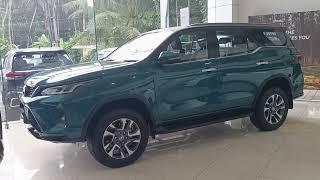 Toyota Fortuner Legender customized Green Colour | Walkaround Review