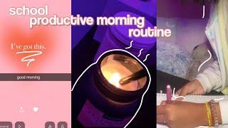 MY SCHOOL MORNING ROUTINE | mya’s portfolio