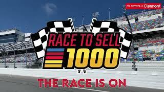 Toyota of Clermont is racing to sell 1,000 cars!