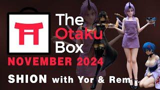 Otaku Box - Shion - November - Release with Yor and Rem - Unboxing