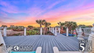 Waterfront Homes Daytona Beach, Florida - Ponce Inlet Oceanfront Homes For Sale 4893 S Atlantic Ave