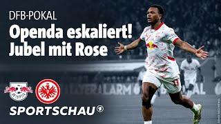 RB Leipzig – Eintracht Frankfurt Highlights DFB Pokal, Achtelfinale | Sportschau