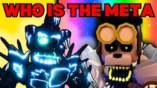 Frostbite Freddy or Kronos Endo Freddy who is the META! Roblox Five Nights TD (FNTD)