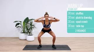 Day 1/14 Fitness Lockdown Challenge (15min WHOLE BODY HIIT)