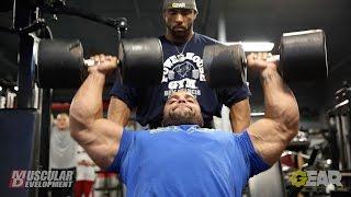 Jon Delarosa & Juan Morel | Shoulder training for the Mr. Olympia