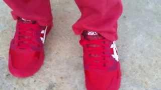 New Valentine ASICS Gel Lyte V 5 Romance RED On Feet Review (SKOOFEE)