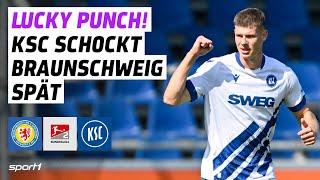 Eintracht Braunschweig - Karlsruher SC | 2. Bundesliga Tore und Highlights 4. Spieltag