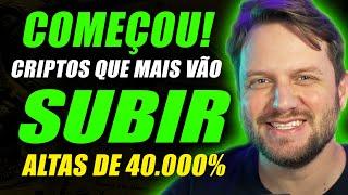 BITCOIN SUBINDO MUITO! CRIPTOMOEDAS EM ALTA INFINITA! MELHORES CRIPTOS 2025 AUGUSTO BACKES