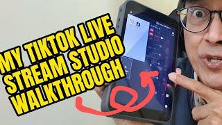 Portable Vertical Multicam TikTok Live Stream Studio Walkthrough - Yololiv Instream Review Part 3