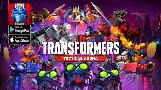 TRANSFORMERS: Tactical Arena Gameplay - Strategy Game Android iOS