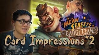 [Hearthstone] Mean Streets of Gadgetzan Card Impressions #2