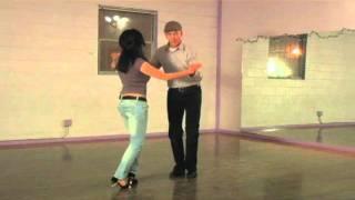 Bachata dance Adam Taub & Becky. Warm up to Raulin Rodriguez