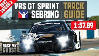 iRacing track guide | Sebring International (GT Sprint VRS & Sebring 12)