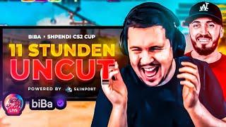 DER GESAMTE BIBA X SHPENDI 50.000€ CS2 STREAMER CUP! - 11 STUNDEN UNCUT! 