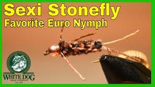 Fly Tying - Sexi Stonefly - Favorite Euro Nymphs for BIG Trout