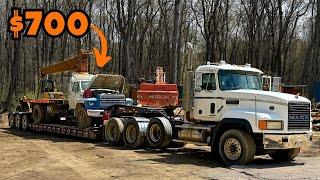 Will this $700 Auction Crane Truck Run and Drive To it new home? (SOLD)
