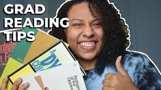 Strategies for Slow Readers in Grad School | How to Read in Grad School for Distracted & Slow Reader