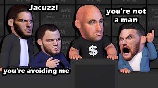 Merab vs Umar heated Press Conference